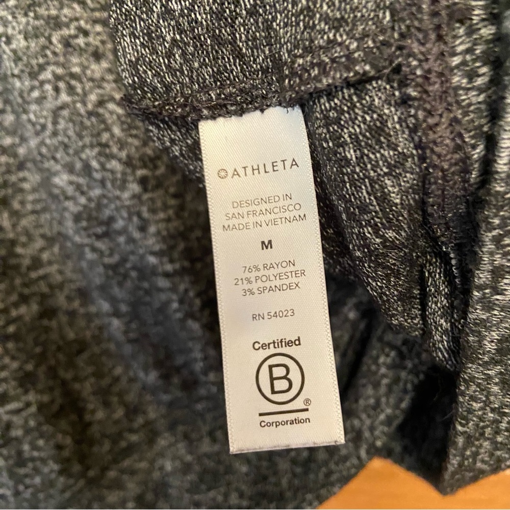 Athleta Mindfull Pullover dark charcoal gray long sleeve top - Picture 7 of 7